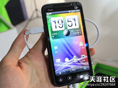 手机电信版htc:双500摄像头 电信版HTC 夺目 3D不足1K9（转帖）